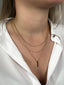 Chloé Emeralda - triplet collier met moderne hanger